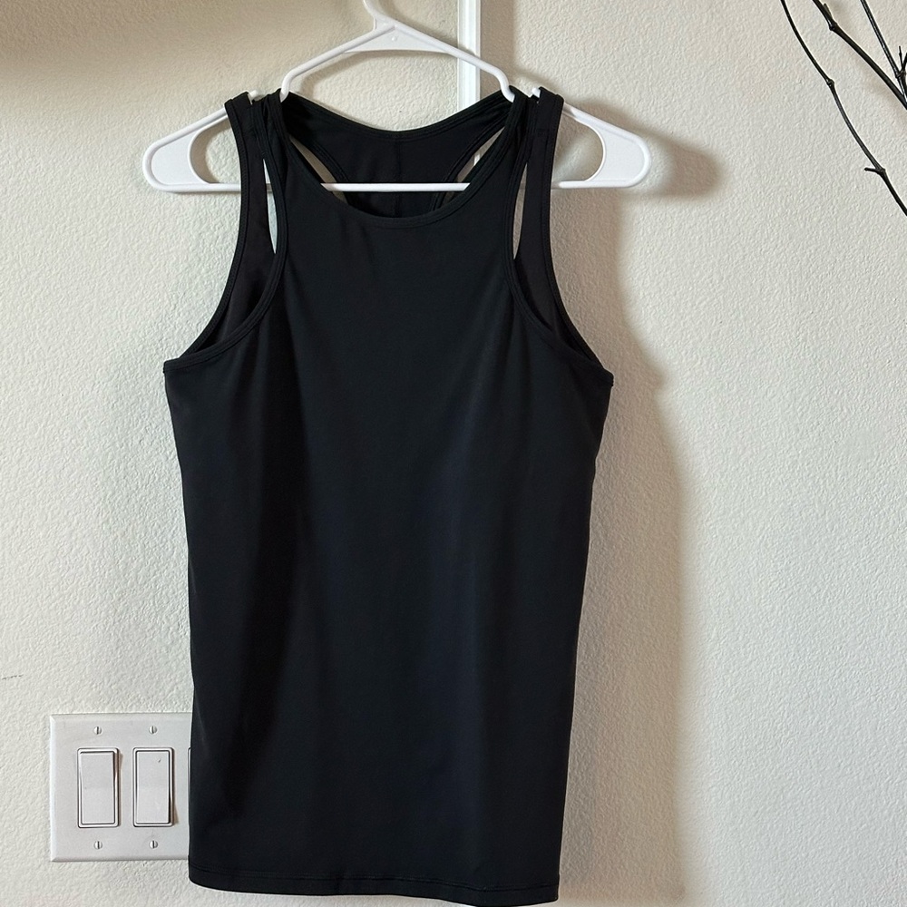 Black Sleeveless Women's Top